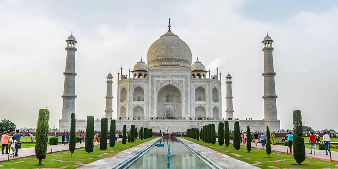 Taj Mahal в Агре