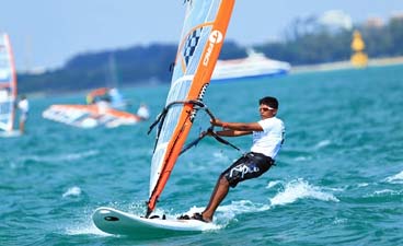 Windsurfing in Goa